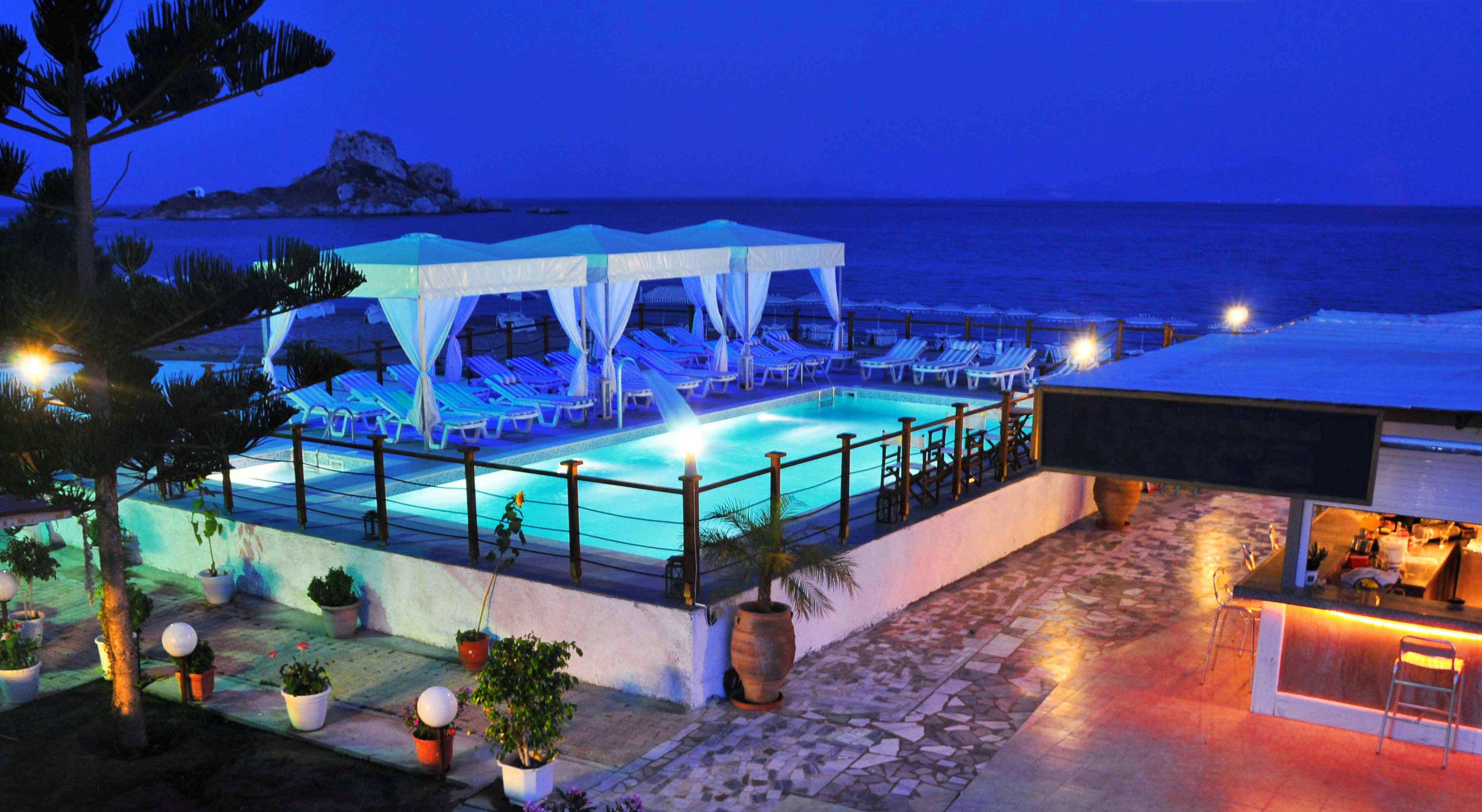 Sacallis Inn Beach Hotel Kefalos  Ngoại thất bức ảnh
